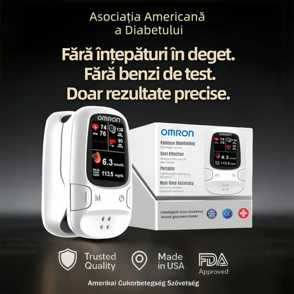 🏅Produs oficial autentic✅ Omron™ prezintă noul glucometru inteligent non-invaziv pentru glucoză în sânge © Fabricat în SUA